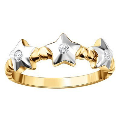 10K  0.10CT D-RING LDS RDS