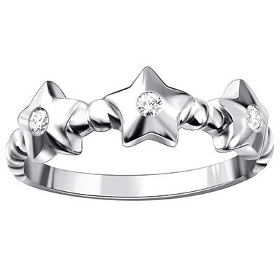 10K  0.10CT D-RING LDS RDS