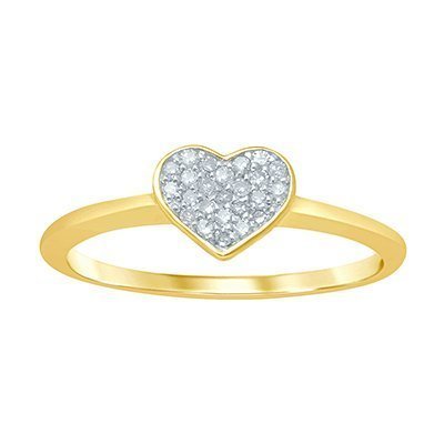 10K 0.10CT D-RING LDS RDS