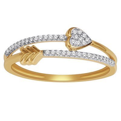10K 0.10CT D-RING LDS RDS