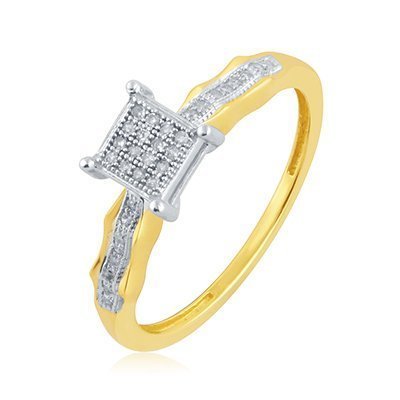 10K 0.10CT D-RING LDS RDS MP
