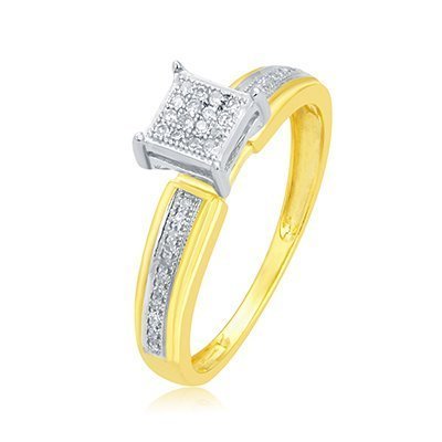 10K 0.10CT D-RING LDS RDS MP