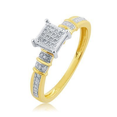 10K 0.10CT D-RING LDS RDS MP