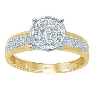10K 0.10CT D-RING LDS RDS MP