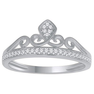 10K 0.10CT D-RING RDS LDS