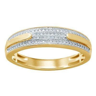 10K 0.12-0.14CT D-RING MENS RDS
