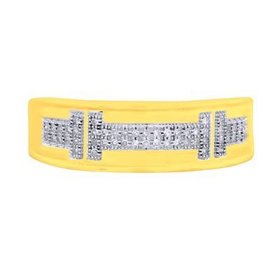 10K 0.12CT D-RING MEN RDS MP