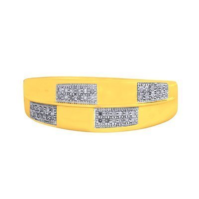 10K 0.12CT D-RING MEN RDS MP