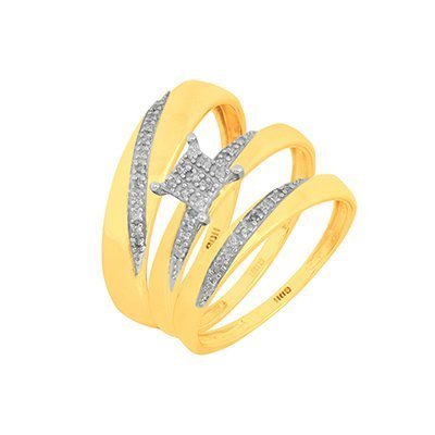 10K 0.12CT D-TRIO SET RDS MP