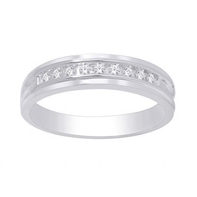 10K 0.14-0.16CT D-BAND RING MEN RDS MP
