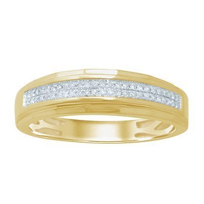 10K 0.14-0.17CT D-RING MEN RDS