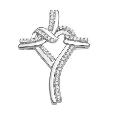 10K 0.14CT D-PENDANT LDS RDS
