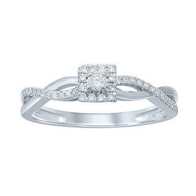 10K 0.15-0.19CT D-RING LDS RDS