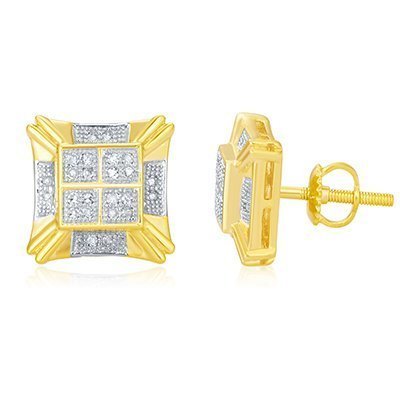 10K 0.15CT D-EARRING LDS RDS MP