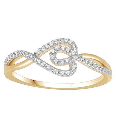 10K 0.15CT D-RING RDS LDS