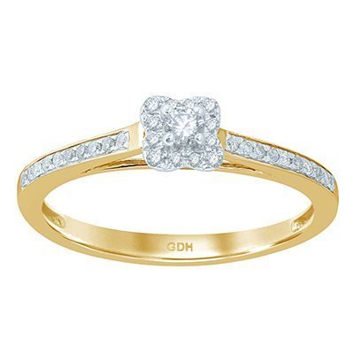 10K 0.16-0.19CT D-RING LDS RDS