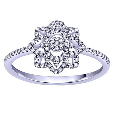 10K 0.16CT D-RING LDS RDS