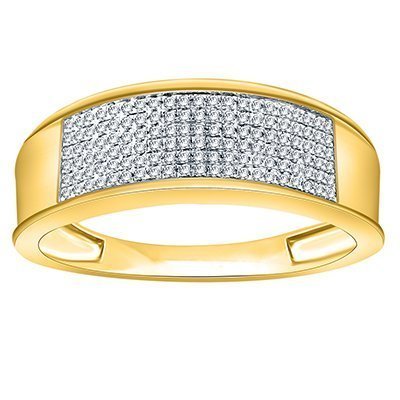 10K 0.17-0.29CT D-RING MENS RDS MP