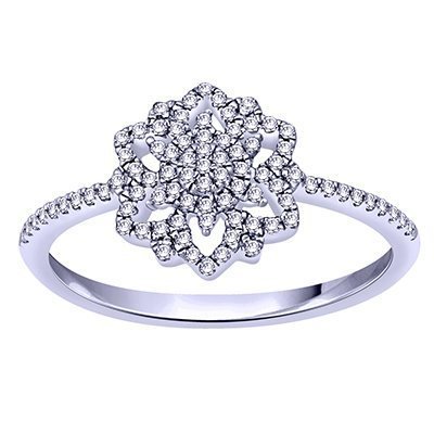 10K 0.17CT D-RING LDS RDS