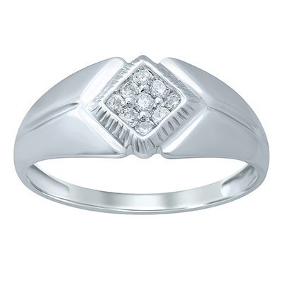 10K 0.18-0.19CT D-RING MEN RDS