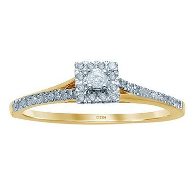10K 0.18-0.20CT D-RING LDS RDS