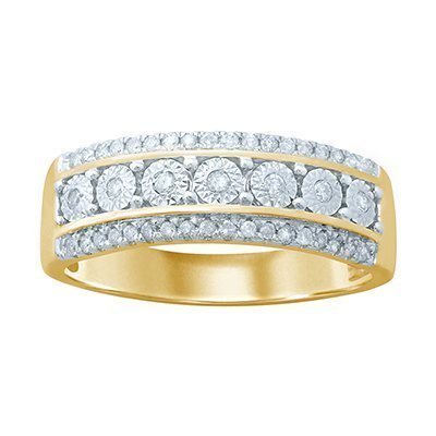 10K 0.18-0.21CT D-BAND RING FANUC LDS RDS