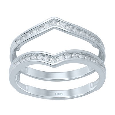 10K 0.18-0.21CT D-RING GUARD LDS RDS
