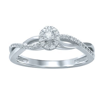10K 0.18-0.22CT D-RING LDS RDS