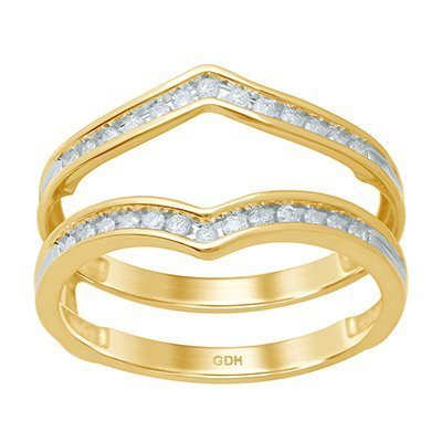 10K 0.19-0.21CT D-RING GUARD LDS RDS