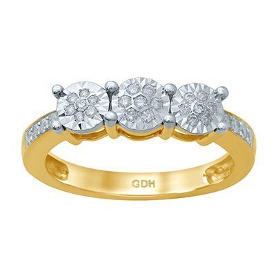 10K 0.19-0.21CT D-RING LDS RDS