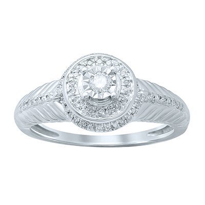 10K 0.19-0.21CT D-RING LDS RDS FANUC CNTR 0.07CT