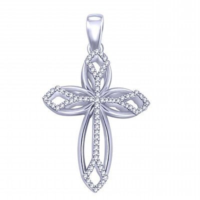 10K 0.19CT D-PENDANT LDS RDS MP