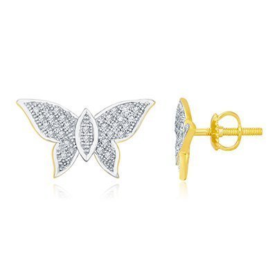 10K 0.20CT D-EARRING LDS RDS MP