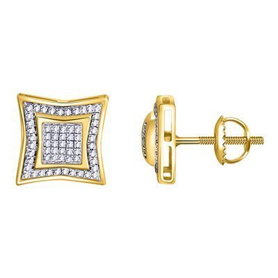 10K 0.21-0.24CT D-EARRING MP RDS