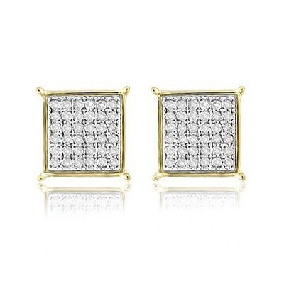 10K 0.21-0.28CT D-EARRING LDS RDS MP  L CLOSEOUT