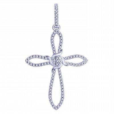 10K 0.22CT D-PENDANT LDS RDS