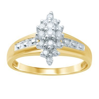 10K 0.23-0.25CT D-RING LDS RDS