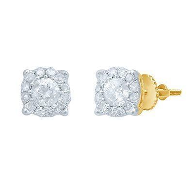 10K 0.23-0.26CT D-EARRING RDS