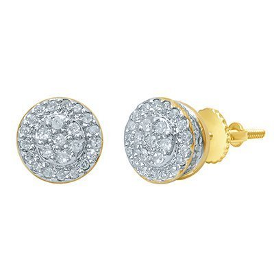 10K 0.23-0.26CT D-EARRING RDS