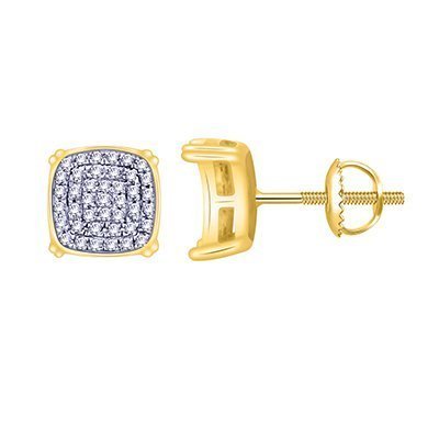 10K 0.23-0.26CT D-EARRING  RDS