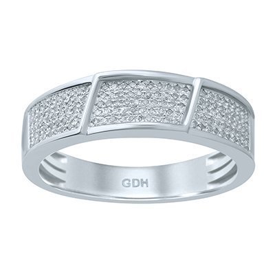 10K 0.23-0.26CT D-RING MEN RDS