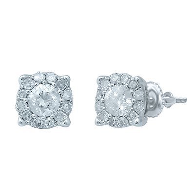 10K 0.23-0.27CT D-EARRING RDS