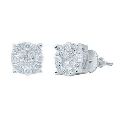 10K 0.23-0.30CT D-EARRING RDS