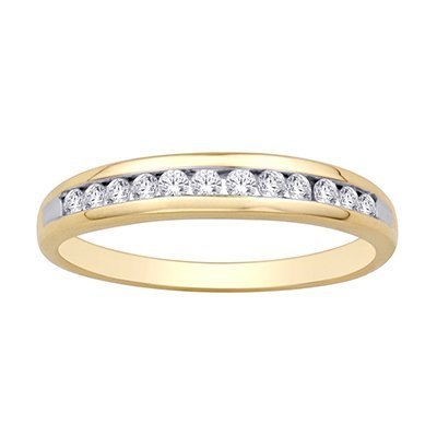 10K 0.23-0.30CT D-RING BAND LDS RDS