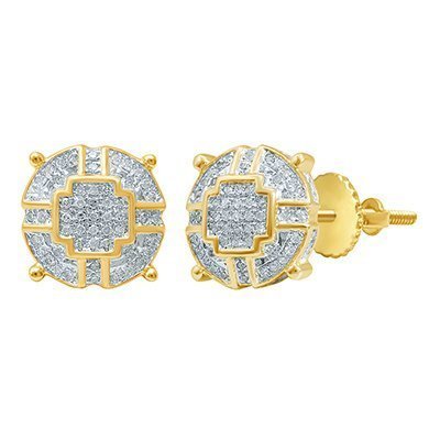 10K 0.24-0.25CT D-EARRING RDS MP