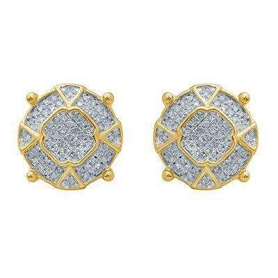 10K 0.24-0.25CT D-EARRING RDS MP