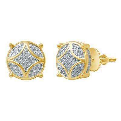 10K 0.24-0.25CT D-EARRING RDS MP