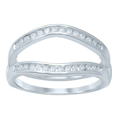 10K 0.24-0.25CT D-RING GAURD LDS RDS