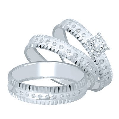 10K 0.24-0.25CT D-TRIOSET RDS MACHINE SET