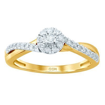 10K 0.24-0.26CT D-RING LDS RDS